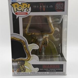 Funko Pop Diablo IV Inarius with Gold and Silver Armor